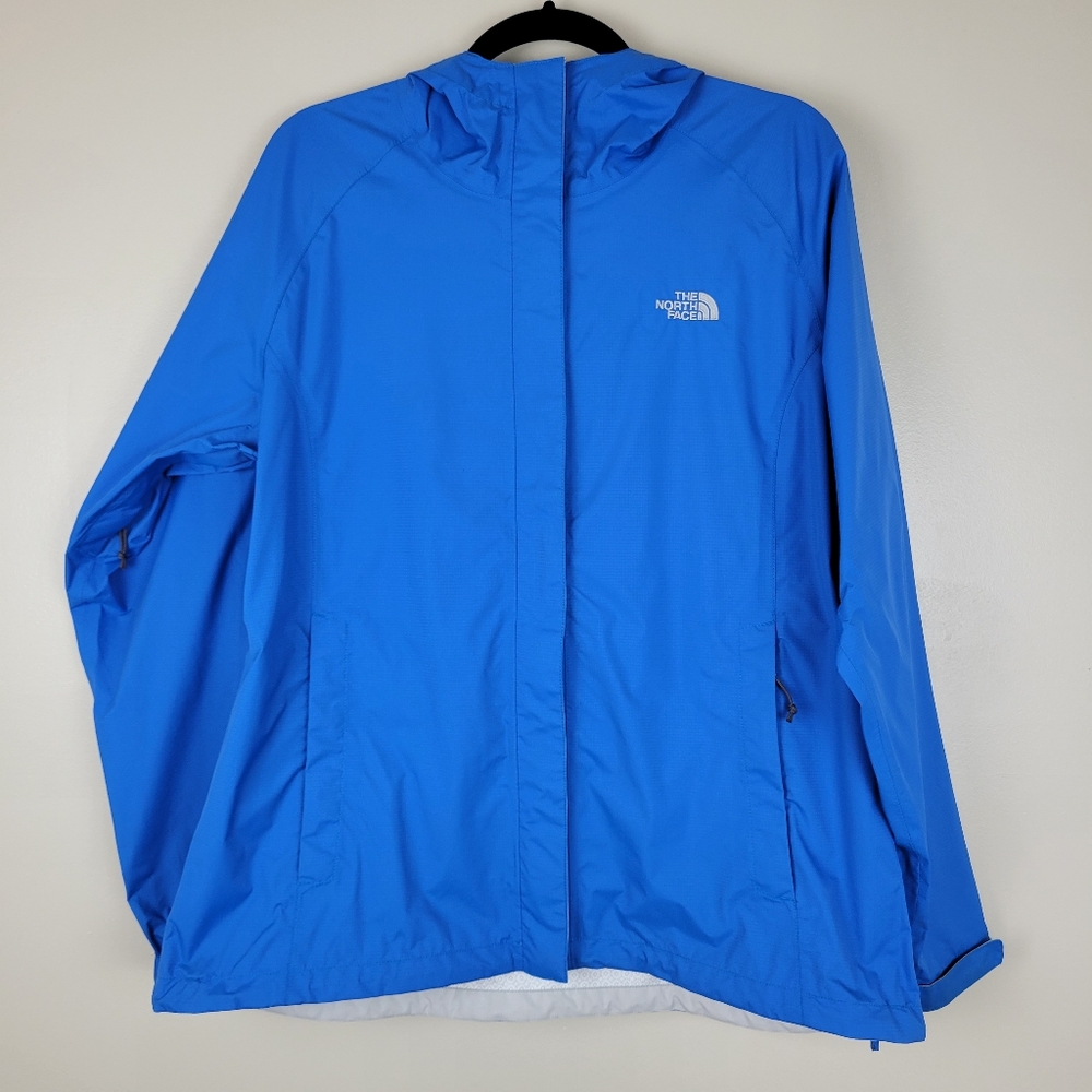 The North Face Hyvent Bright Blue Rain Jacket